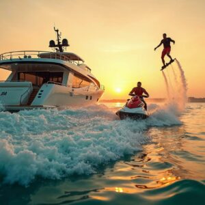 Water sports activities in Dubai