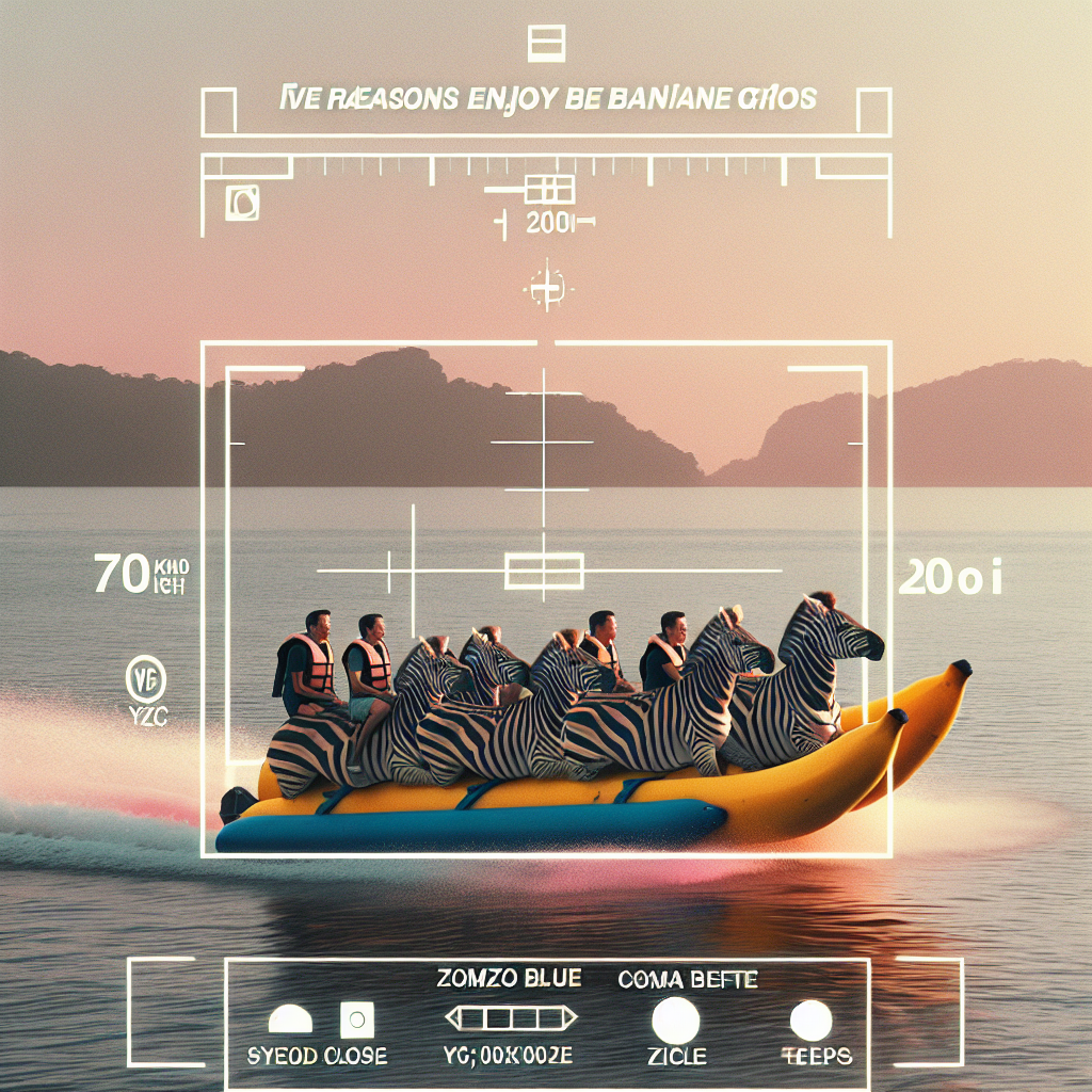 5 Reasons Banana Boat Rides Are Perfect for Large Groups