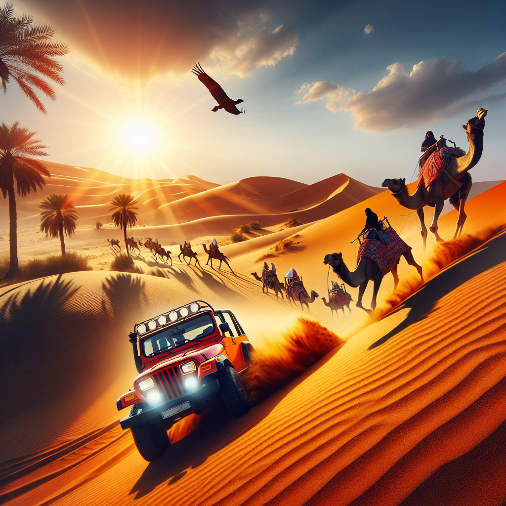 Desert Safari Adventures: From Dune Bashing to Camel Rides