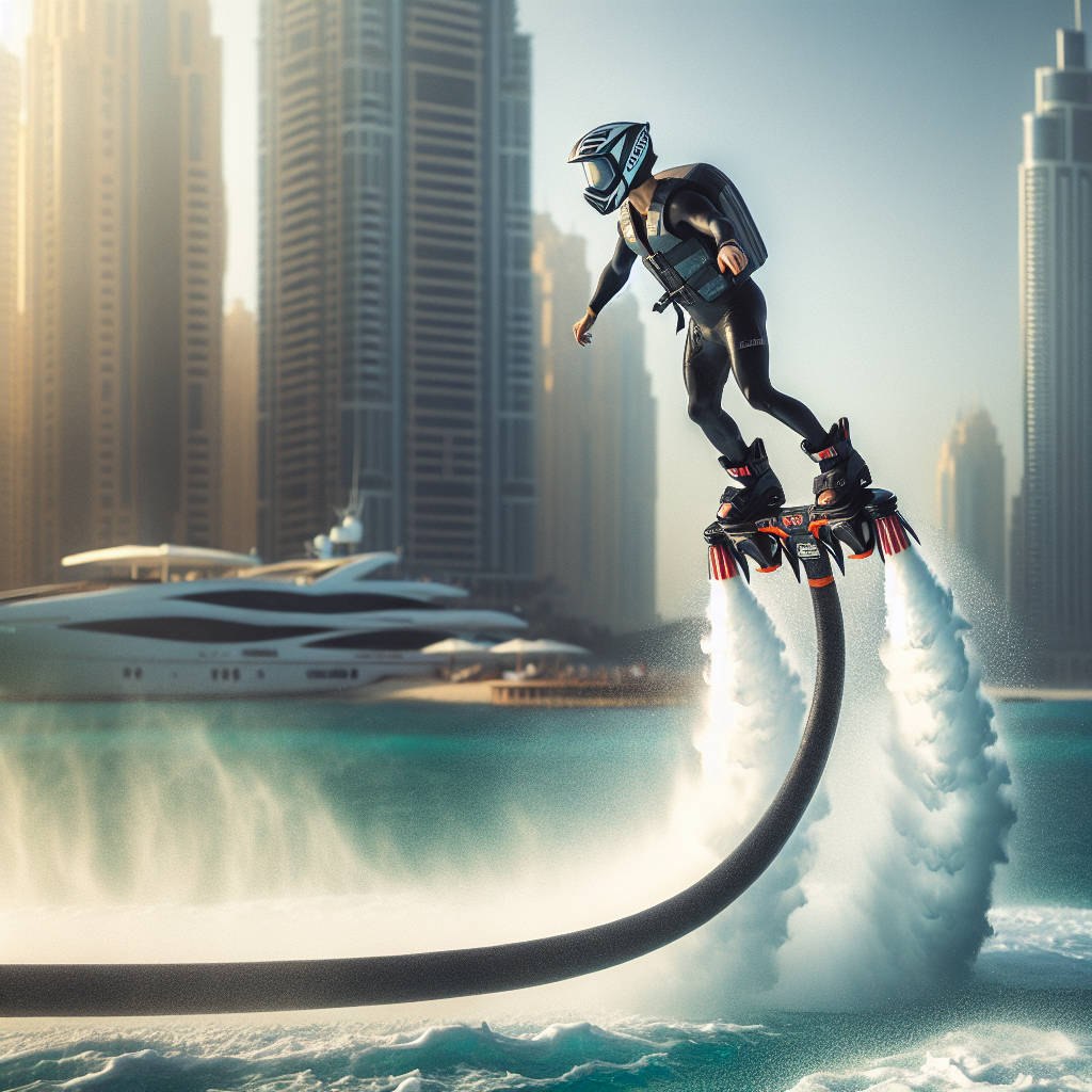 Experience the Ultimate Adrenaline Rush with Flyboarding in Dubai