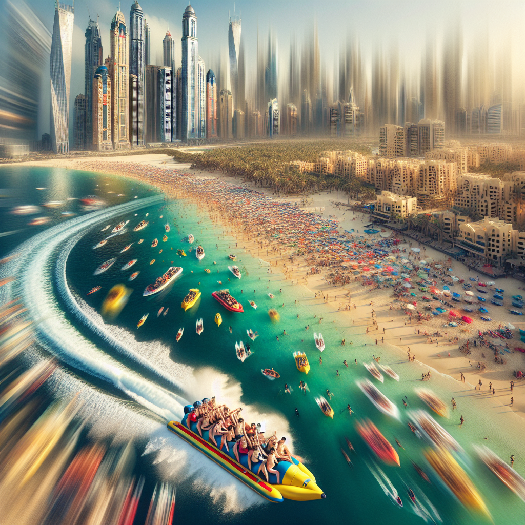 Top Beaches in Dubai for a Fun Banana Boat Adventure